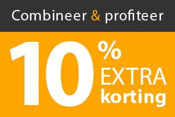 10% extra korting op alle werkschoenen aanbieding